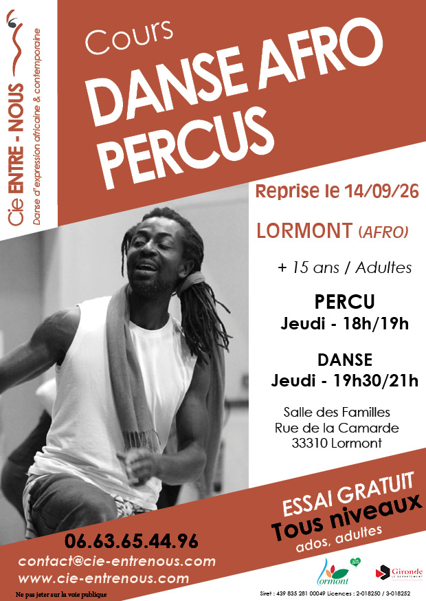 Danse africaine et percussion en Gironde