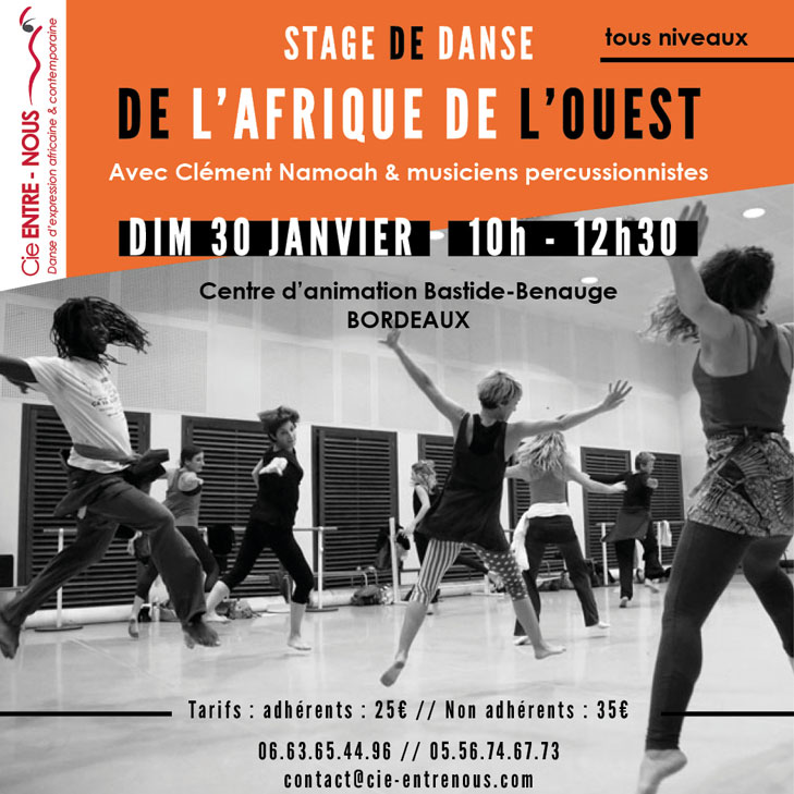 Stage de danse africaine Bordeaux