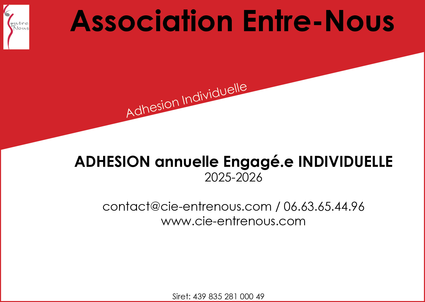 Adhesion Individuelle
